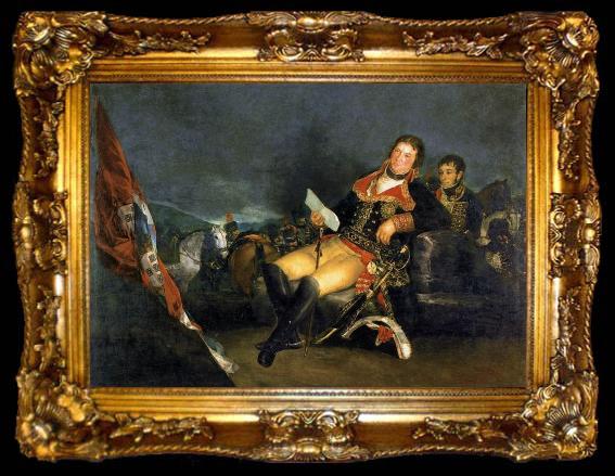 framed  Francisco de Goya Portrait of Manuel Godoy, ta009-2